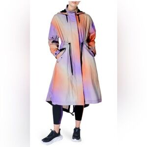 Colorful Hooded Rain/Windbreaker, Size 10